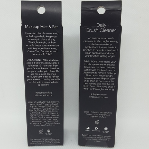 ELF Makeup Mist & Set AND ELF Daily Brush Cleaner - Picture 4 of 5